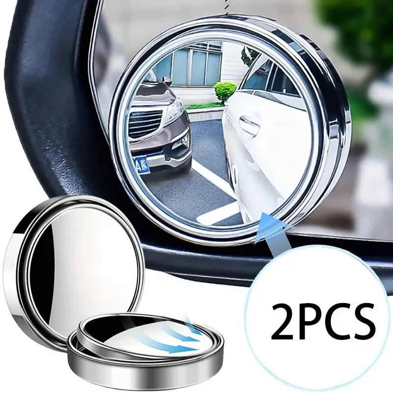 2 Inch Round Blind Spot Mirror | 🔥Pack of 2🔥 | FLAT 50% OFF SAVING