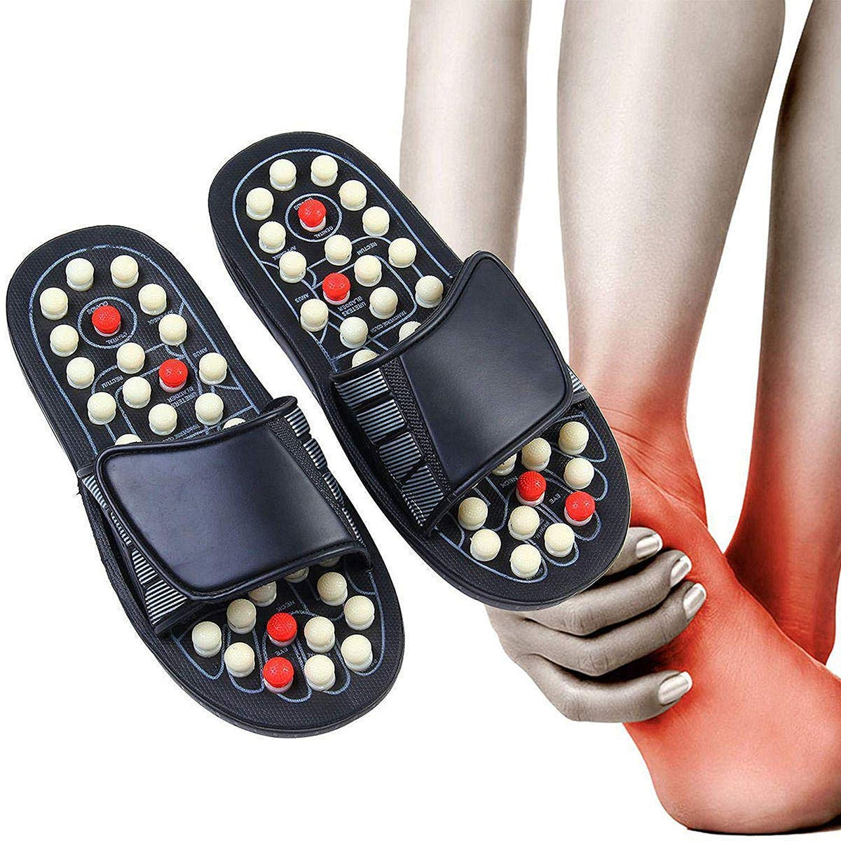 Acupressure and Magnetic Therapy Slippers |🔥FLAT 50% OFF SALE🔥